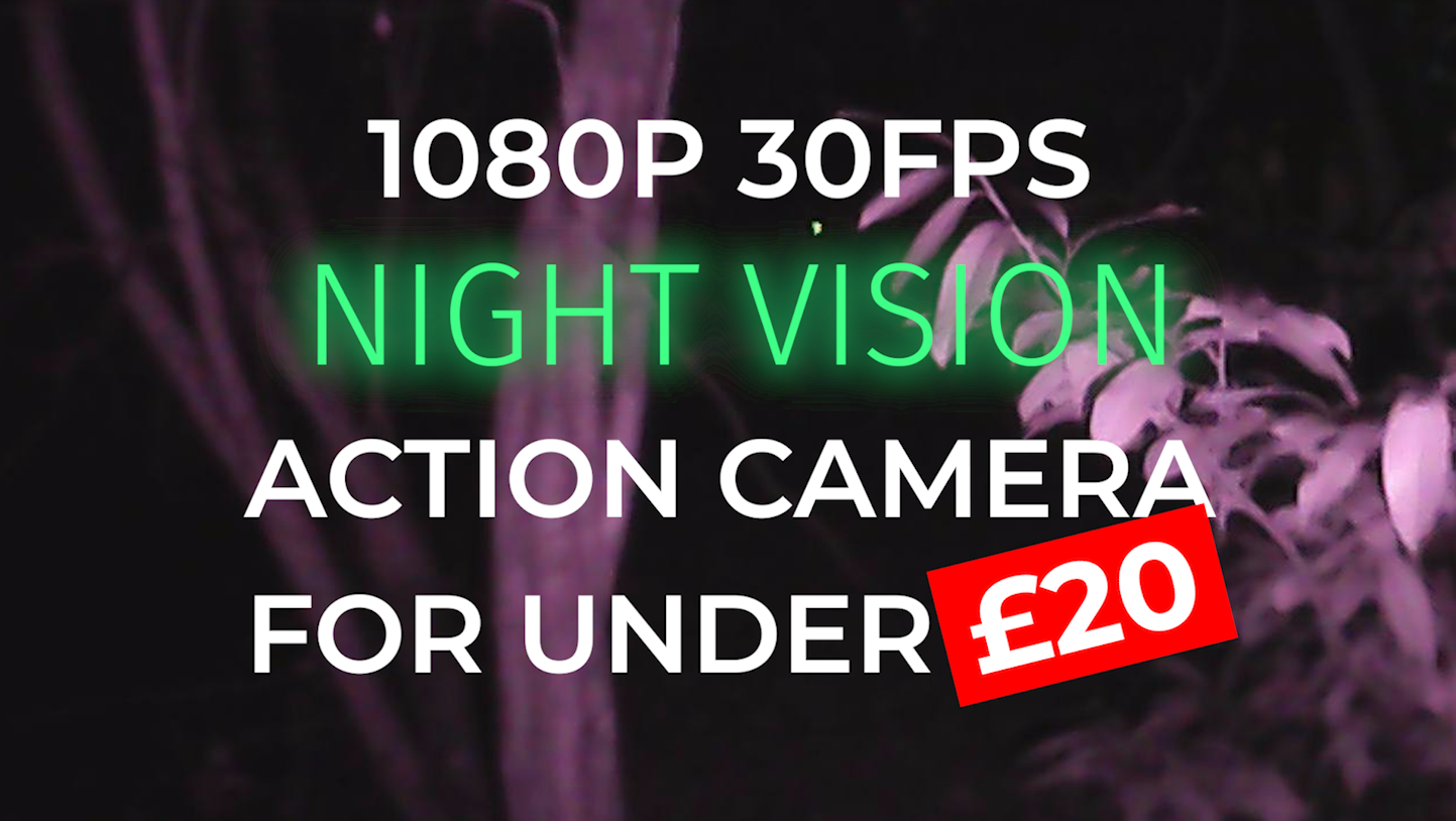How to make an Airsoft 1080P Night Vision Camera for under £20